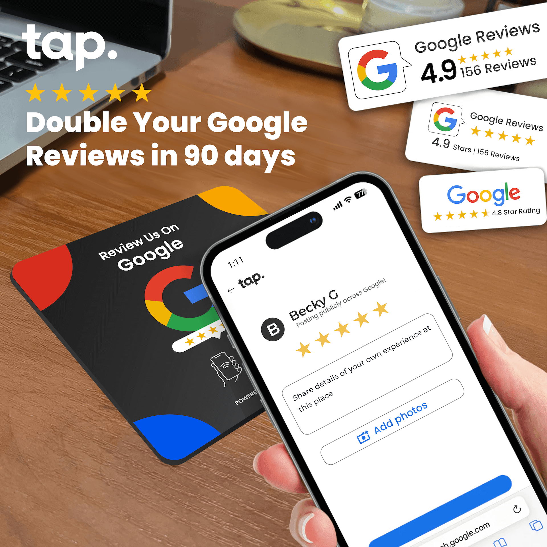 Google Review Plates - For Shops & Businesses